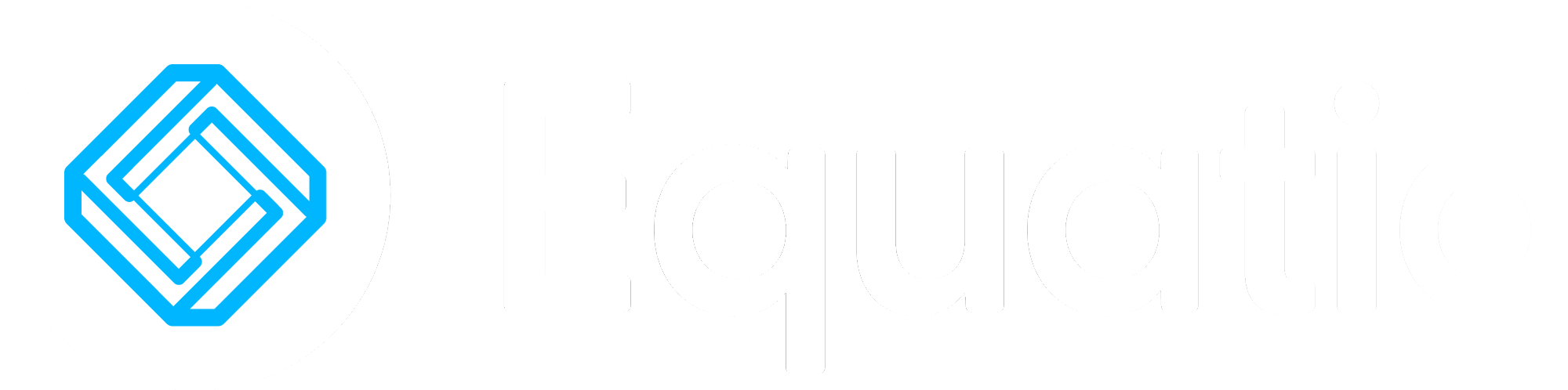 Equatio logo on colour